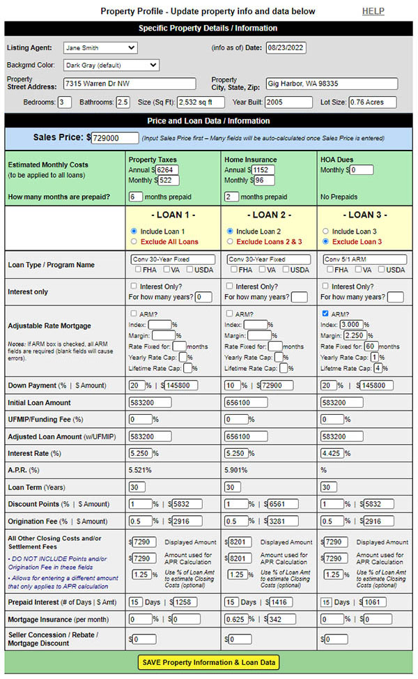 Mortgage Open House Flyer